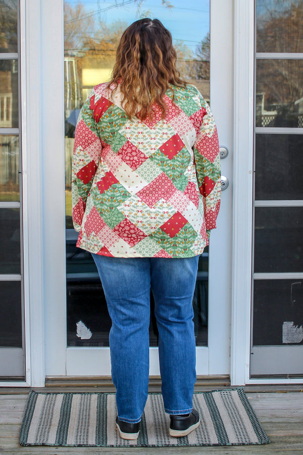 Vintage Check Holiday Babydoll