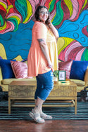 Basic Butter Babydoll, Neon Orange