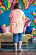 Basic Butter Babydoll, Neon Orange