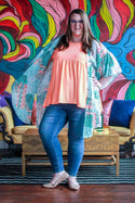 Basic Butter Babydoll, Neon Orange
