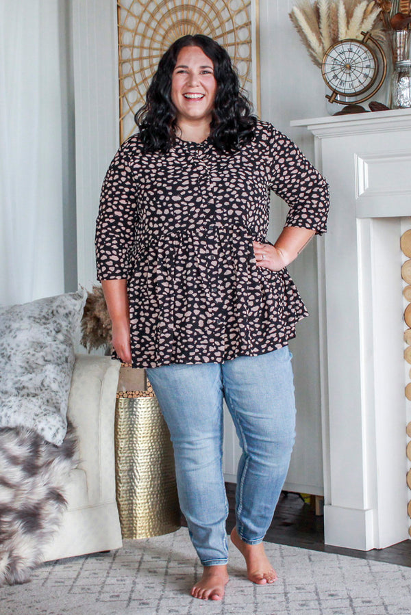 Darcy Dotted Blouse