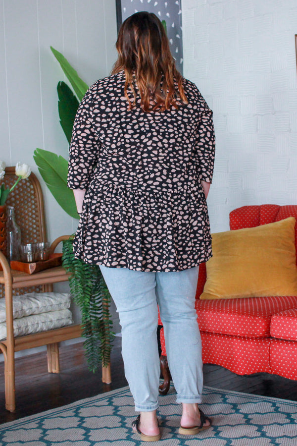 Darcy Dotted Blouse