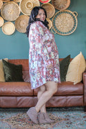 Macy Muted Floral Dress