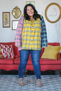 Color Blocked Fun Flannel