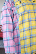 Color Blocked Fun Flannel