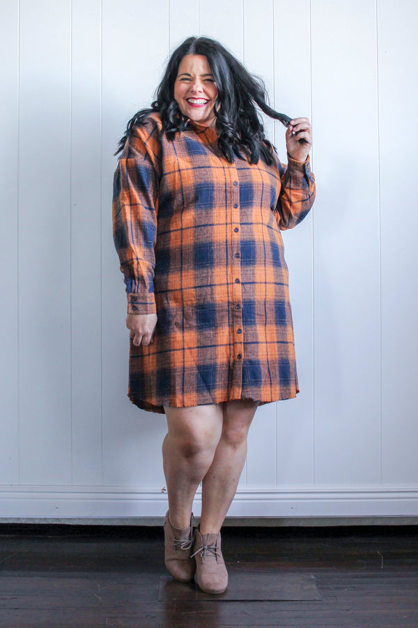 Addison Flannel Dress