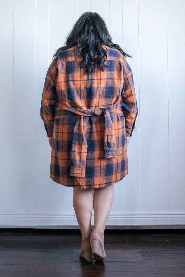 Addison Flannel Dress