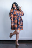 Addison Flannel Dress