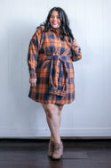 Addison Flannel Dress